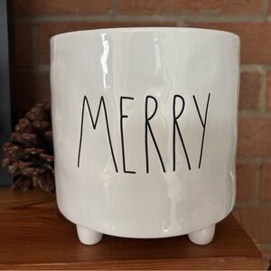 Rae Dunn Merry Planter Like New